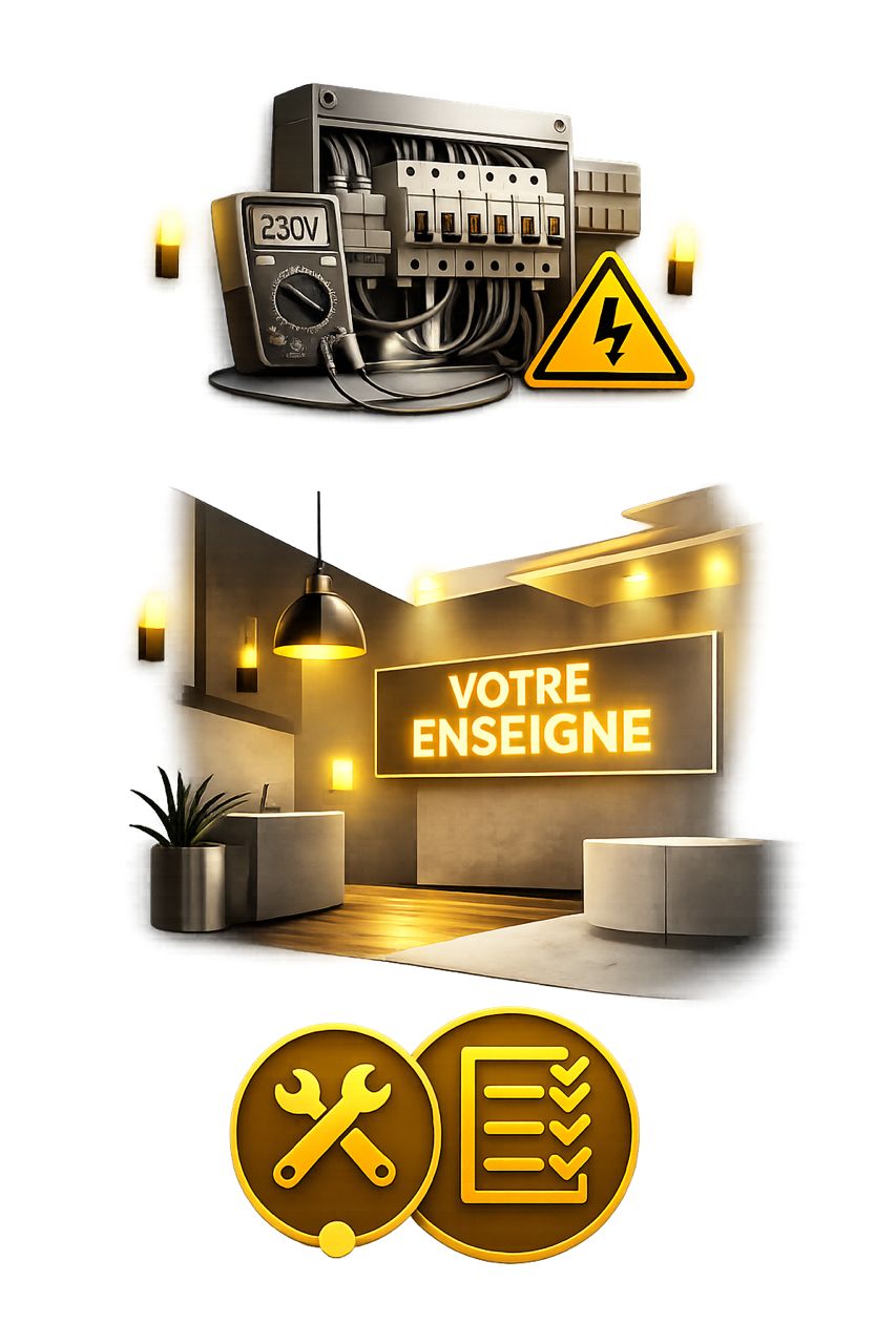 Installation lumineuse PRO ELECTRO